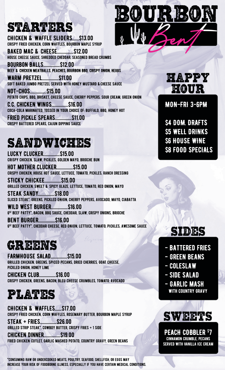 The Food — Bourbon Bent