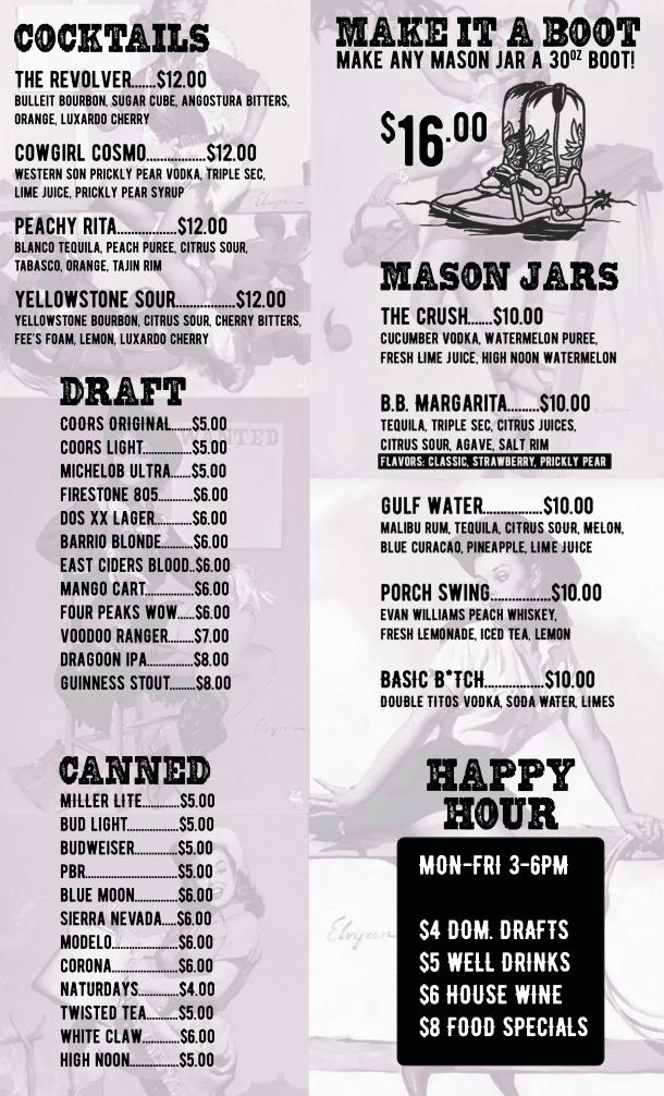 The Drinks — Bourbon Bent